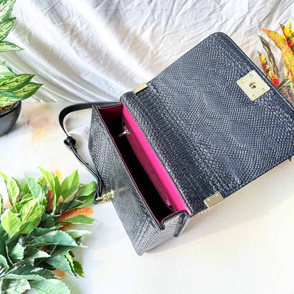 CROCO SLING BAG