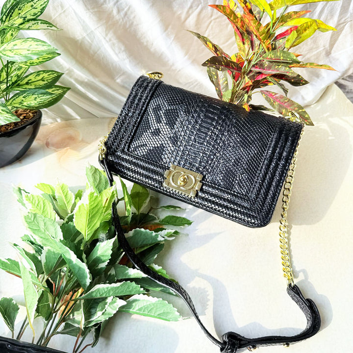 CROCO SLING BAG