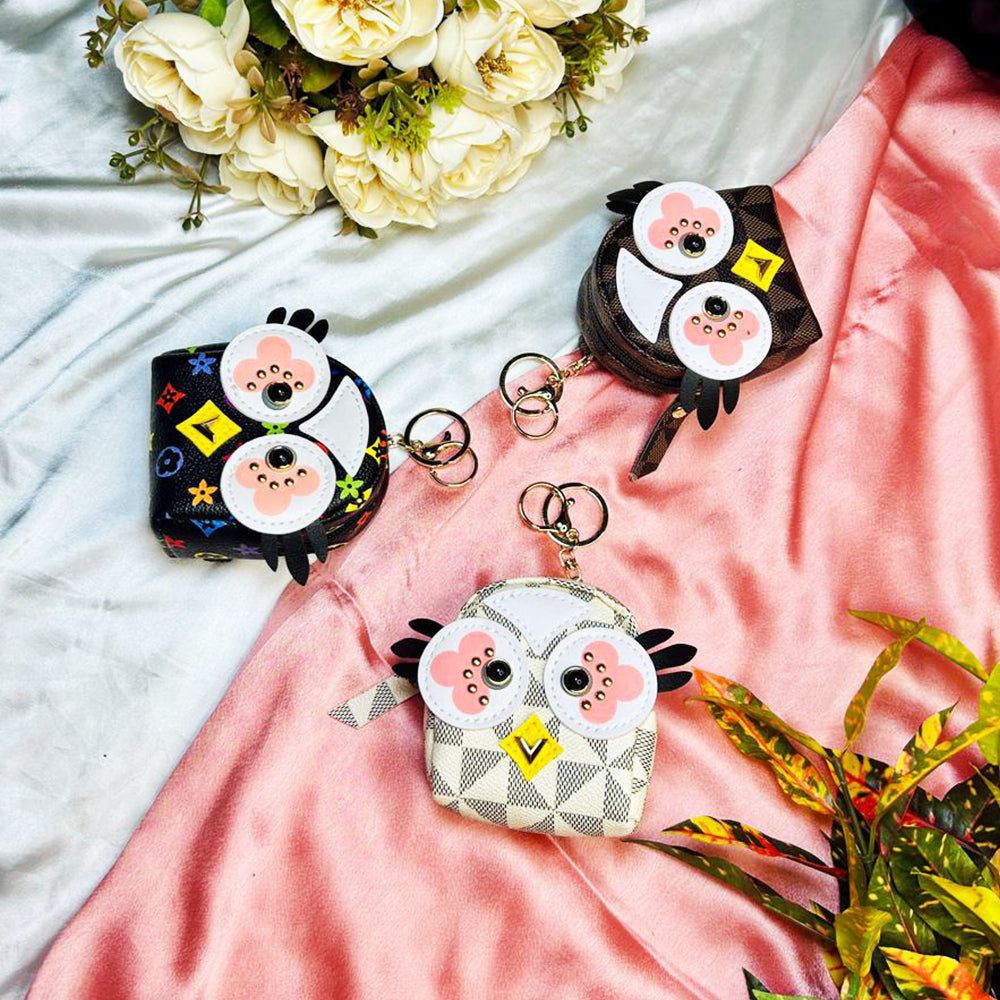 OWL COIN KEYCHAINS