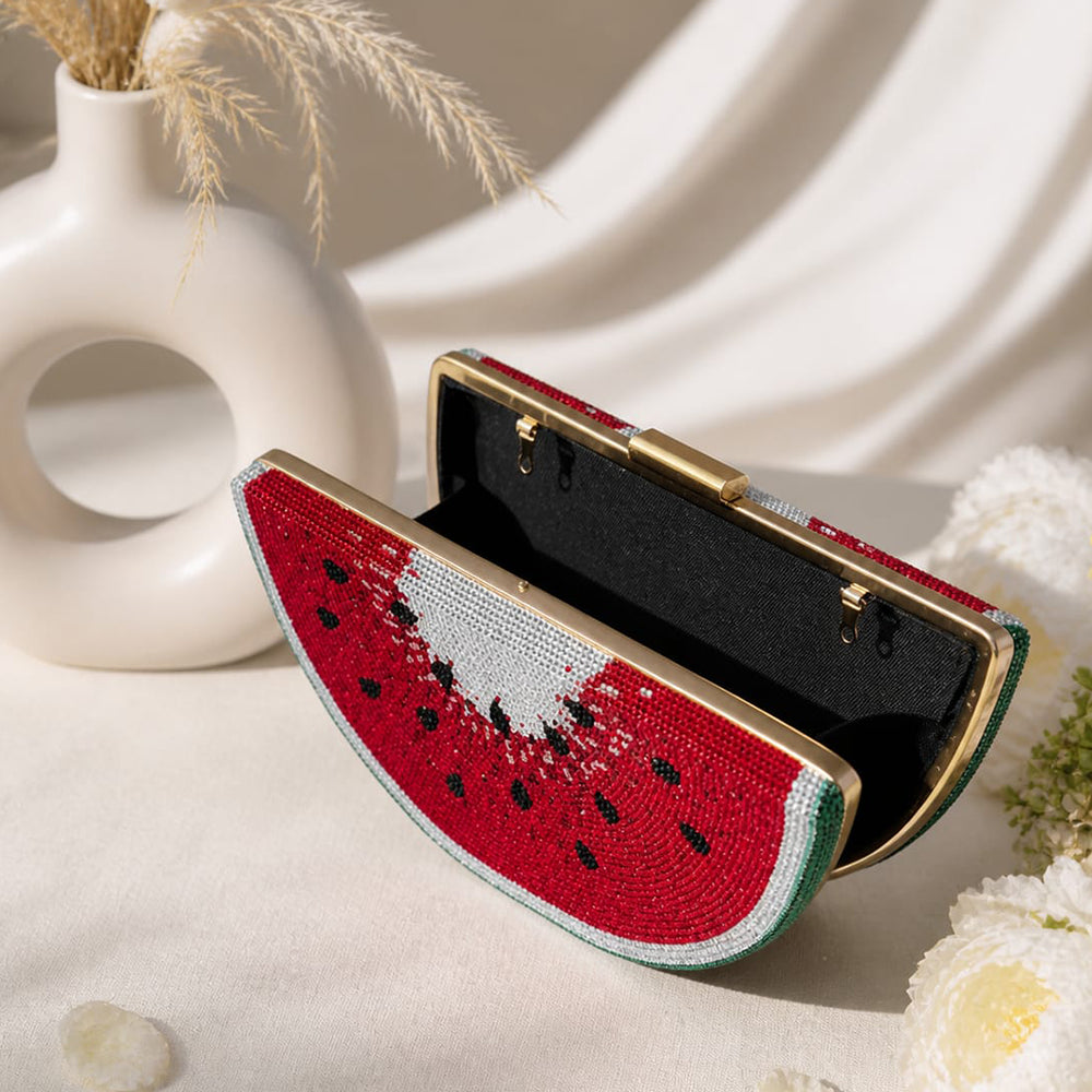 Watermelon clutch