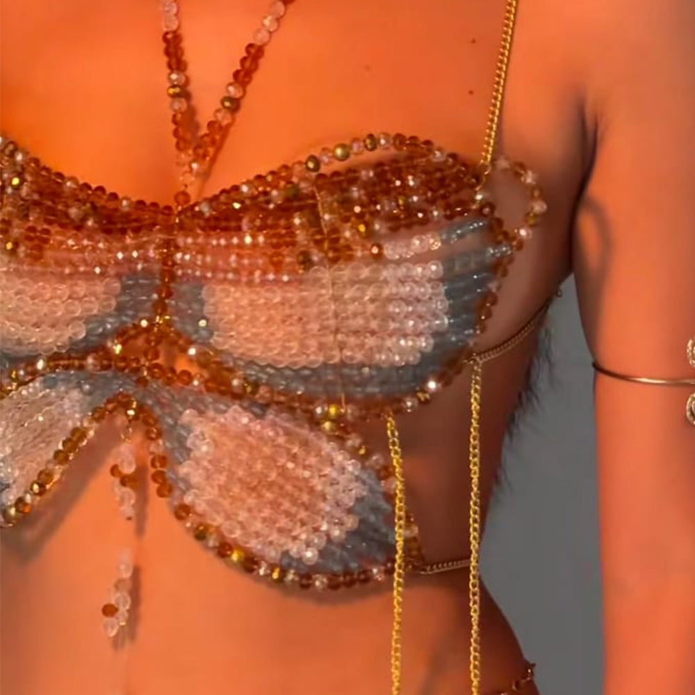 BUTTERFLY CRYSTAL CAPE
