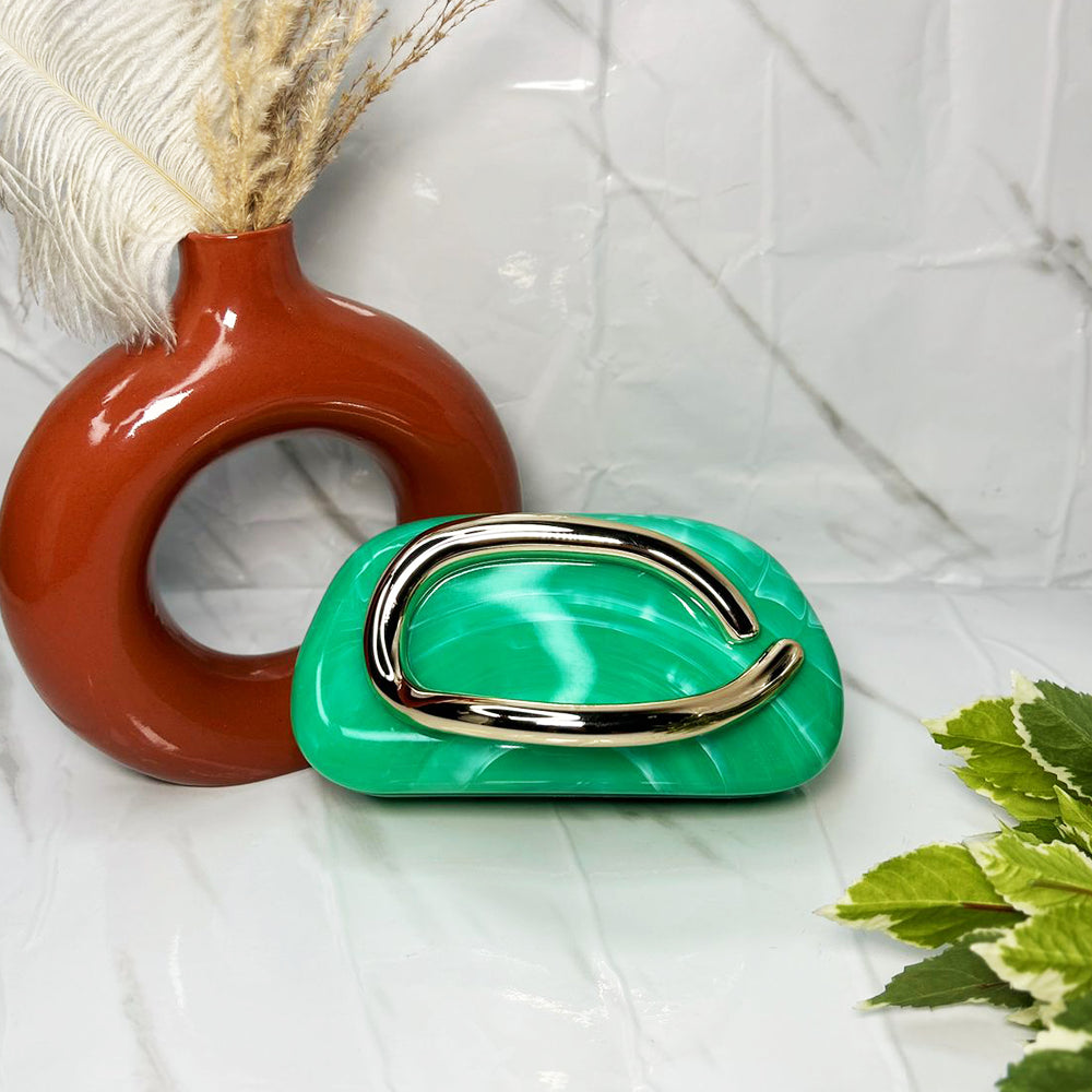 KYE MARBLE CLUTCH