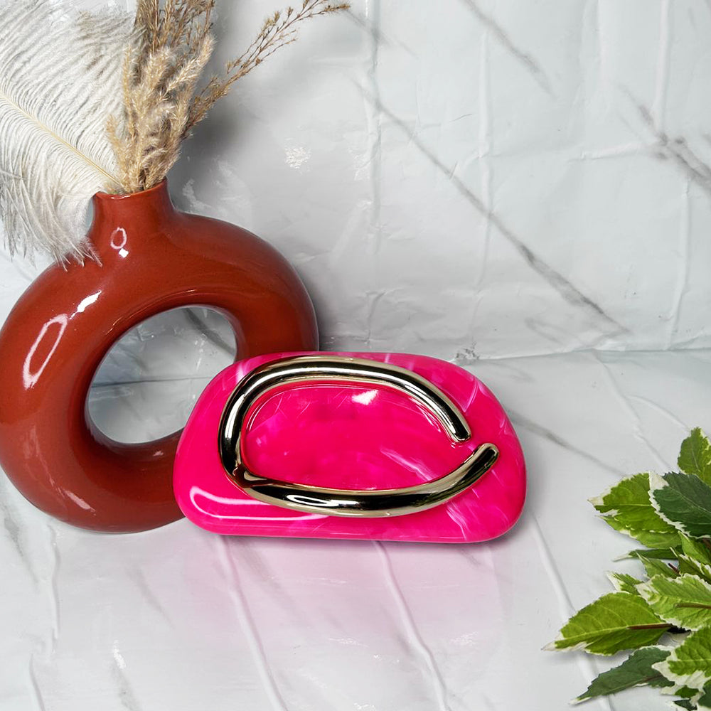 KYE MARBLE CLUTCH