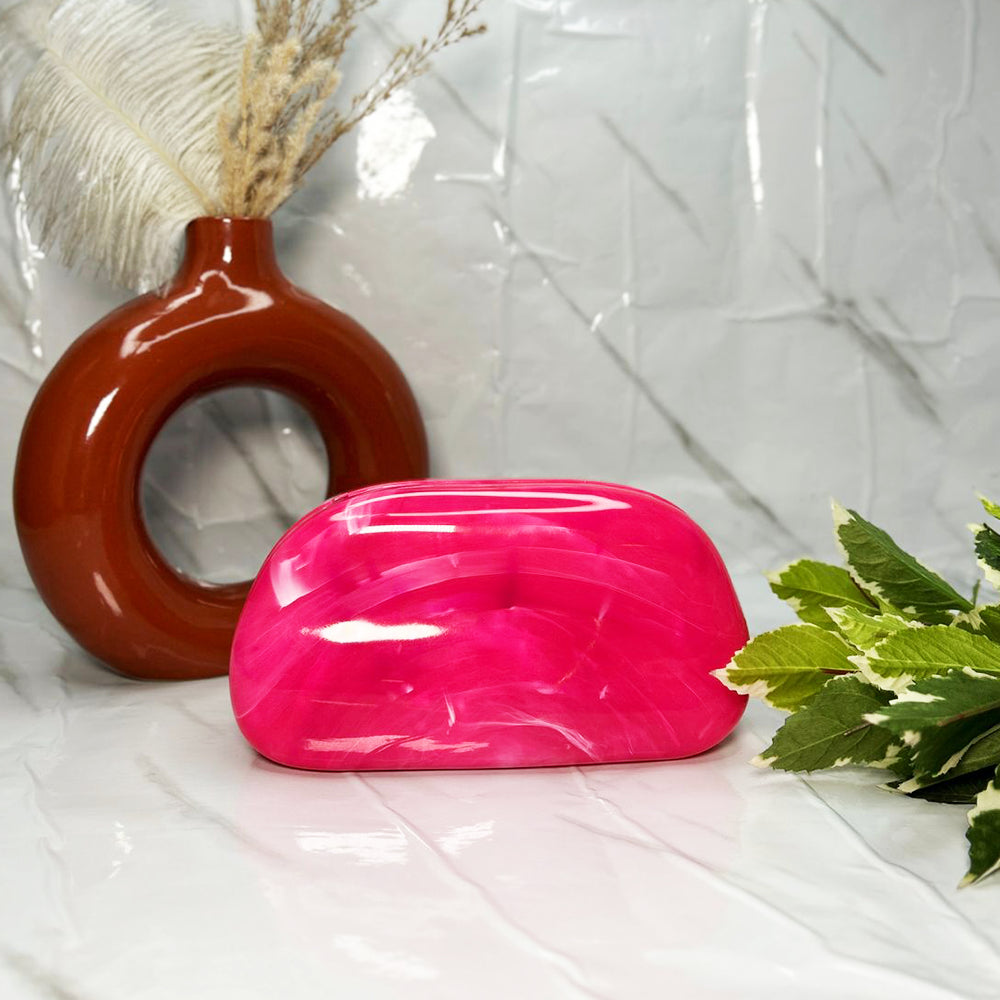KYE MARBLE CLUTCH