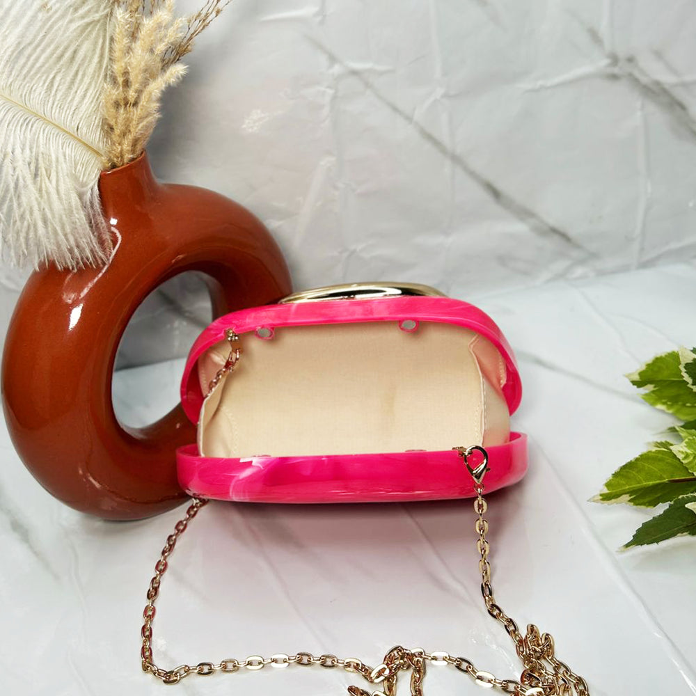 KYE MARBLE CLUTCH