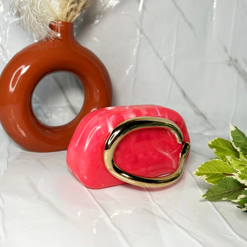 KYE MARBLE CLUTCH