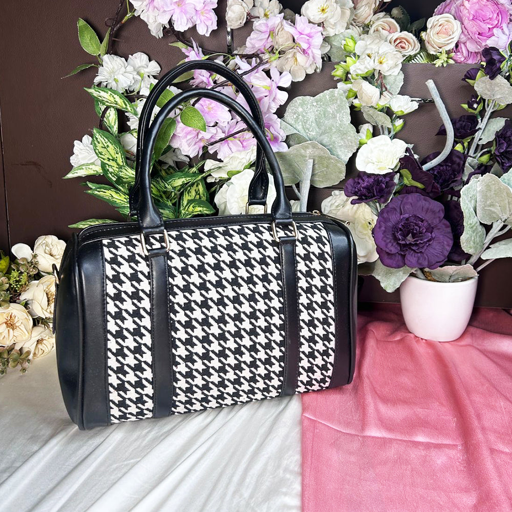 MEDIUM CHECK DUFFLE