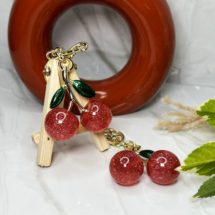 CHERRY KEYCHAIN