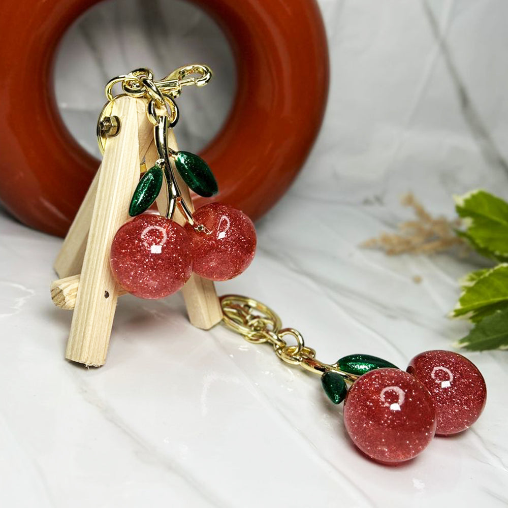 CHERRY KEYCHAIN