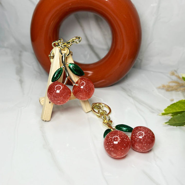 CHERRY KEYCHAIN
