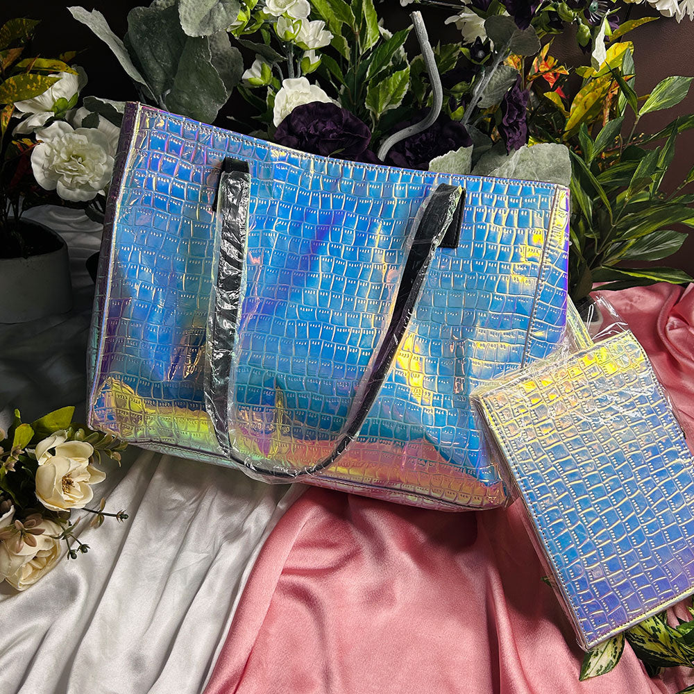 HOLOGRAPHIC TOTE