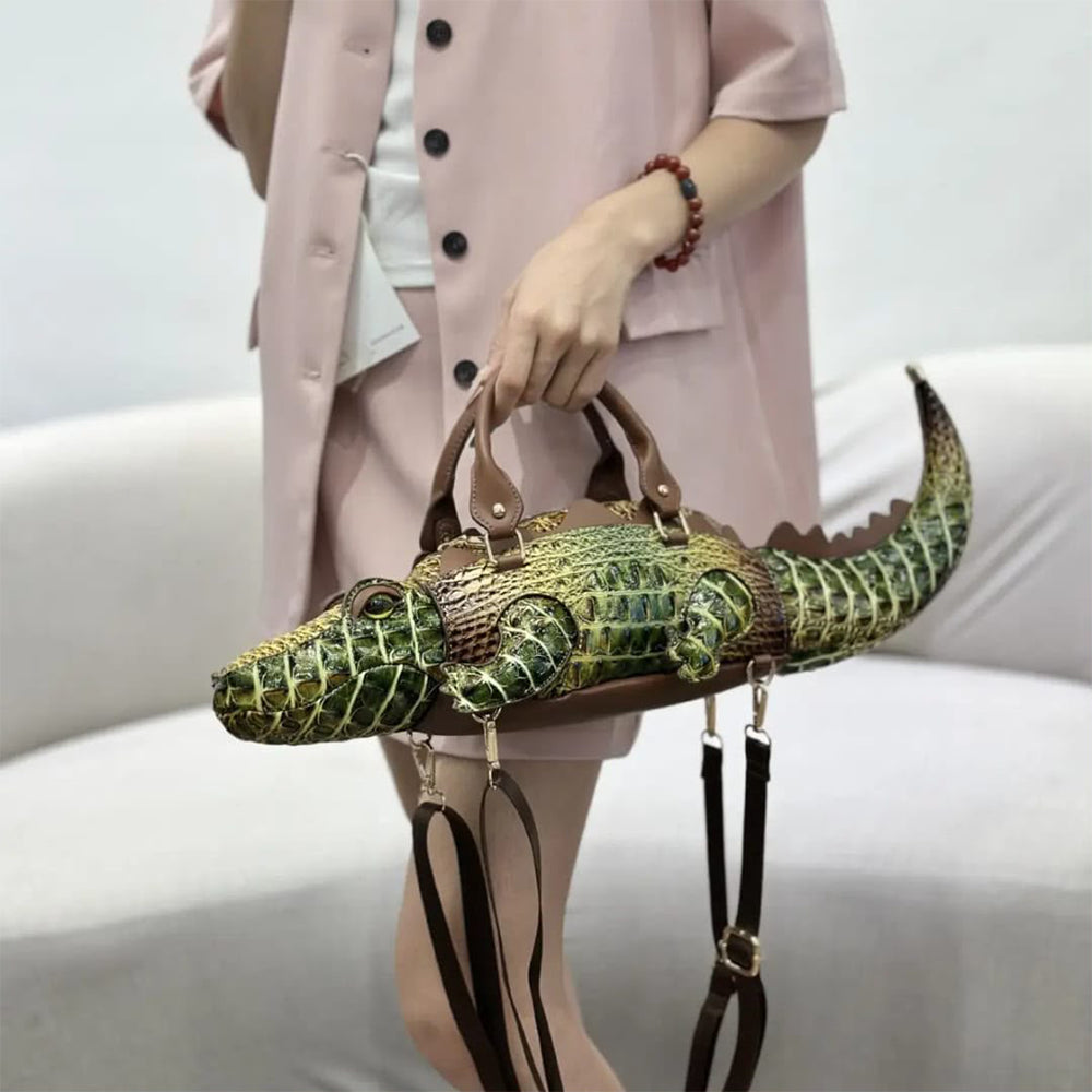 Crocodile bag