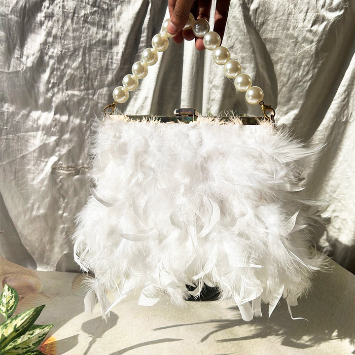 FEATHER BAG