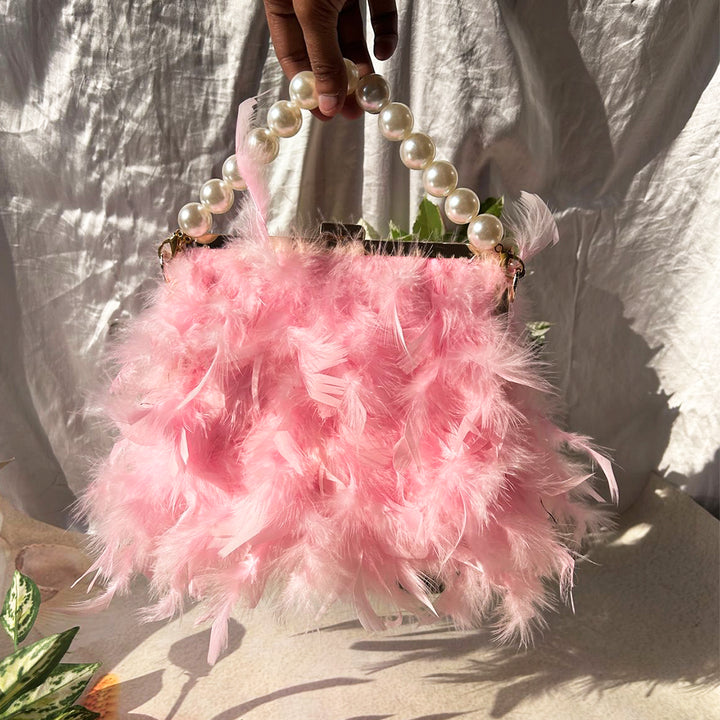 FEATHER BAG