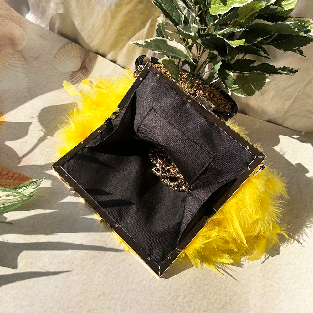 FEATHER BAG