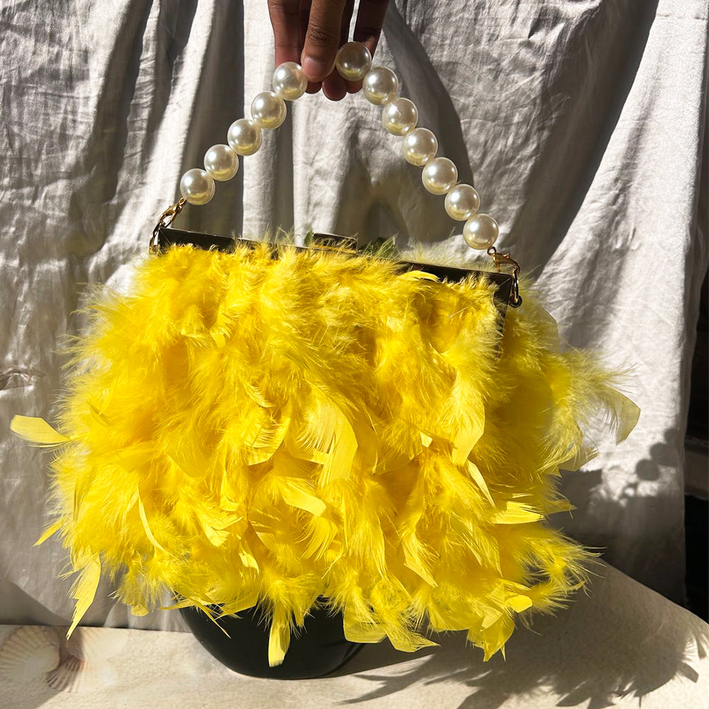 FEATHER BAG
