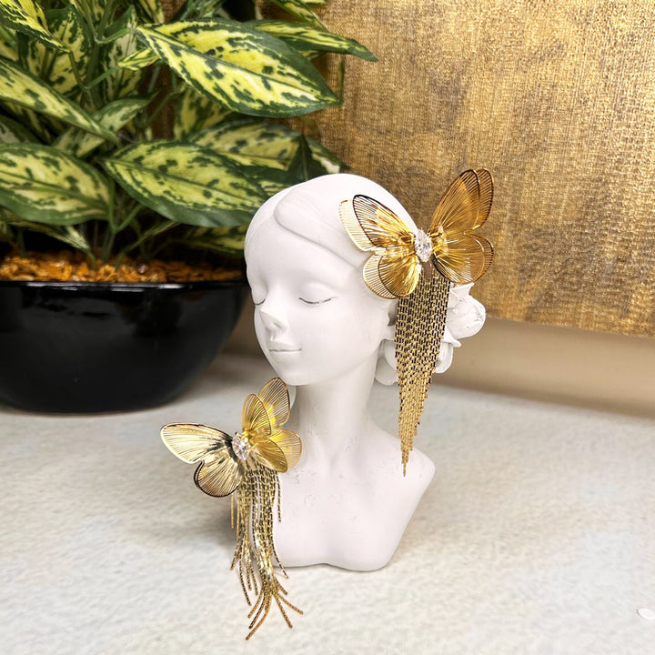 BUTTERFLY DROP EARINGS