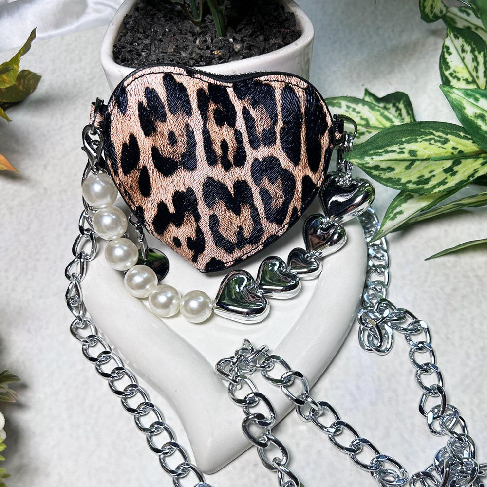 LEOPARD HEART SLING