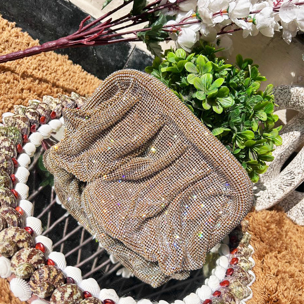 RHINESTONE CLUTCH