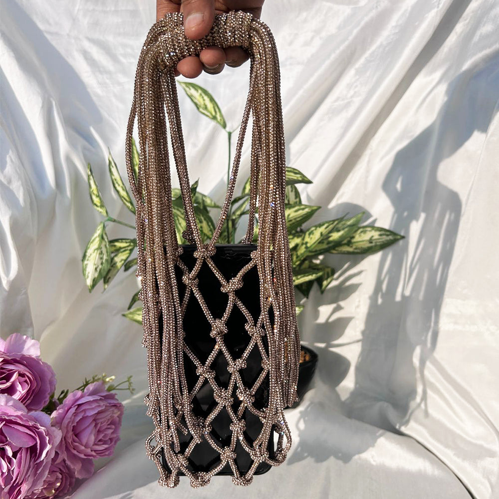 RHINESTONE KNOT PHONE SLING